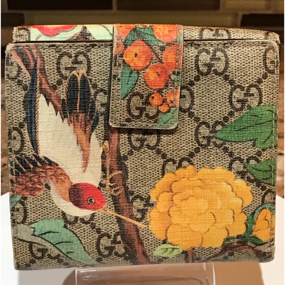 GUCCI GG Supreme Tian Bird Bifold Wallet 😍🔥 - Picture 17 of 17
